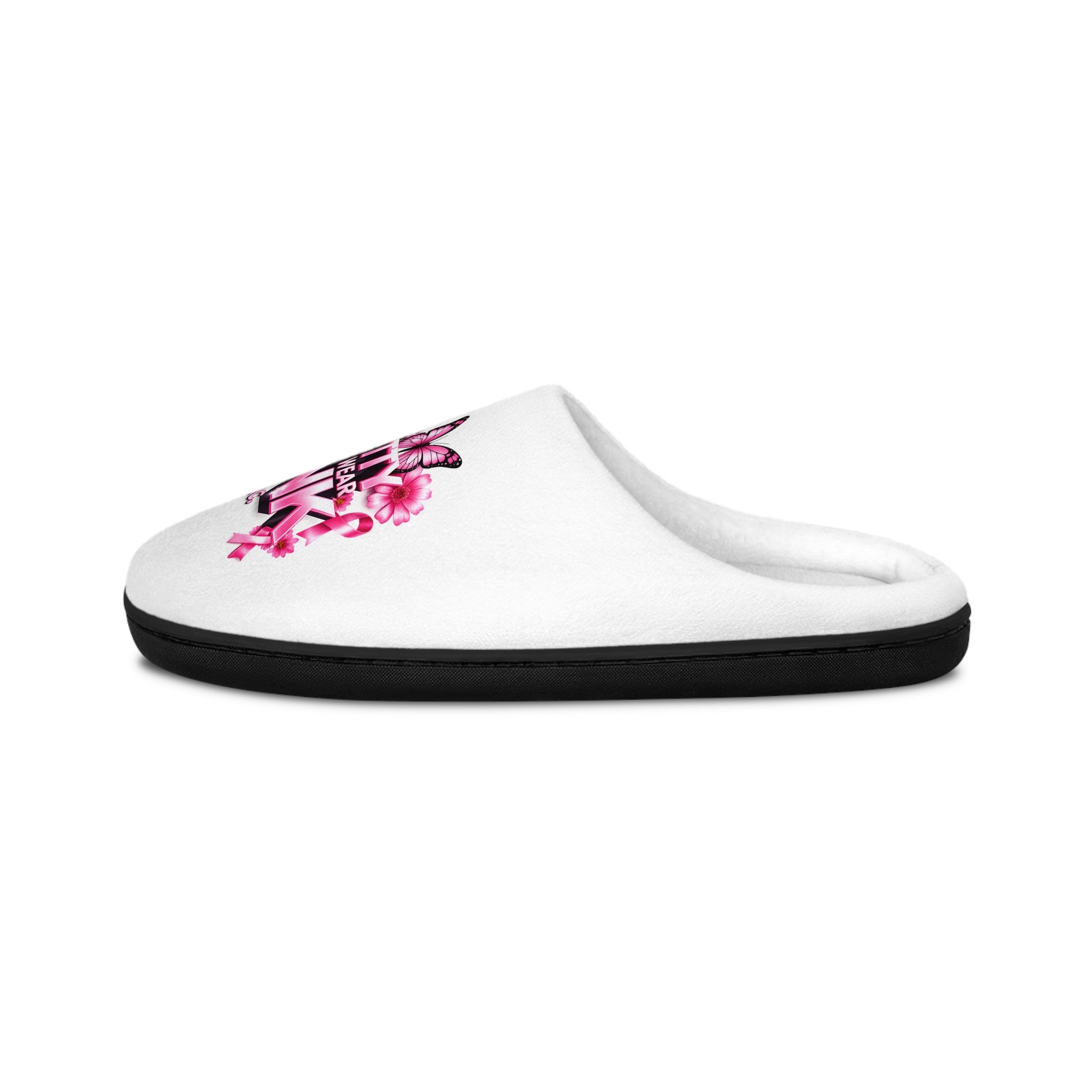 "Pretty Girls Wear Pink" Women's Indoor Slippers
