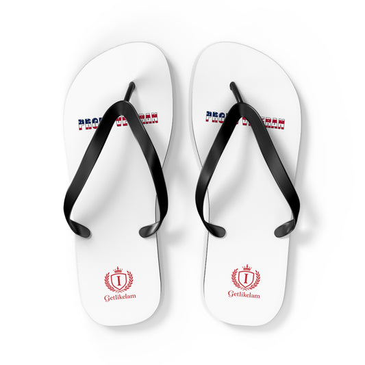 Proud Veteran - Women's Flip Flops