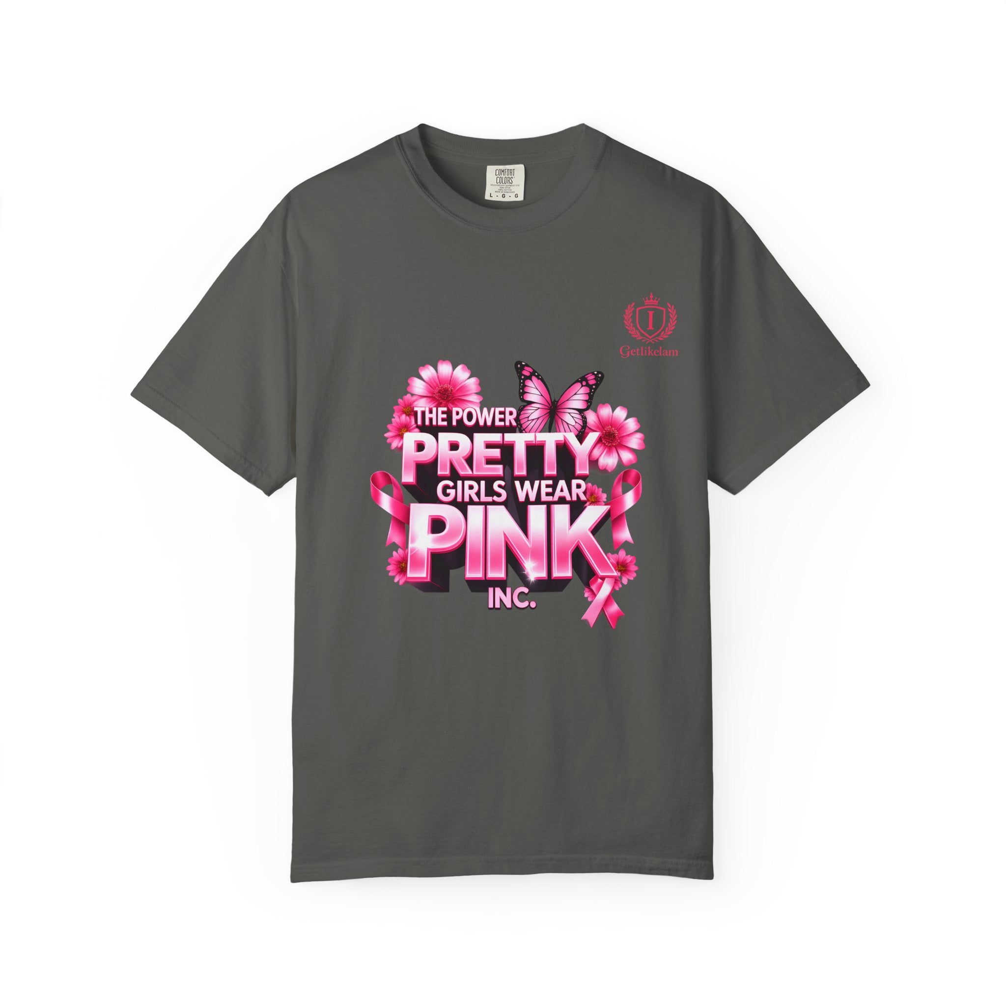 Pretty Girls Wear Pink T-Shirt —  Cancer Awareness Graphic Tee