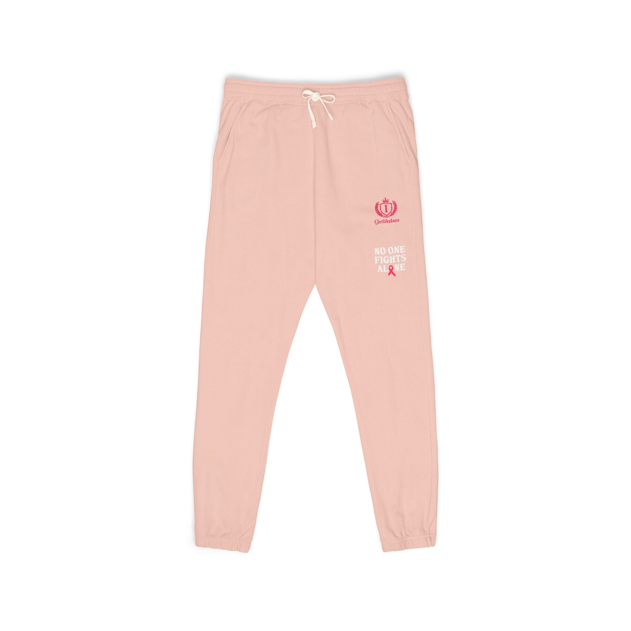 Graphic Sweatpants — 'No One Fight Alone' Cancer Awareness