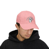 Classic Dad Cap — Raised Fist Graphic “Power With Purpose” Embroidered Hat
