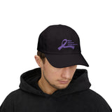 Dad Cap — Rise Above Alzheimer's Purple Ribbon Awareness Hat