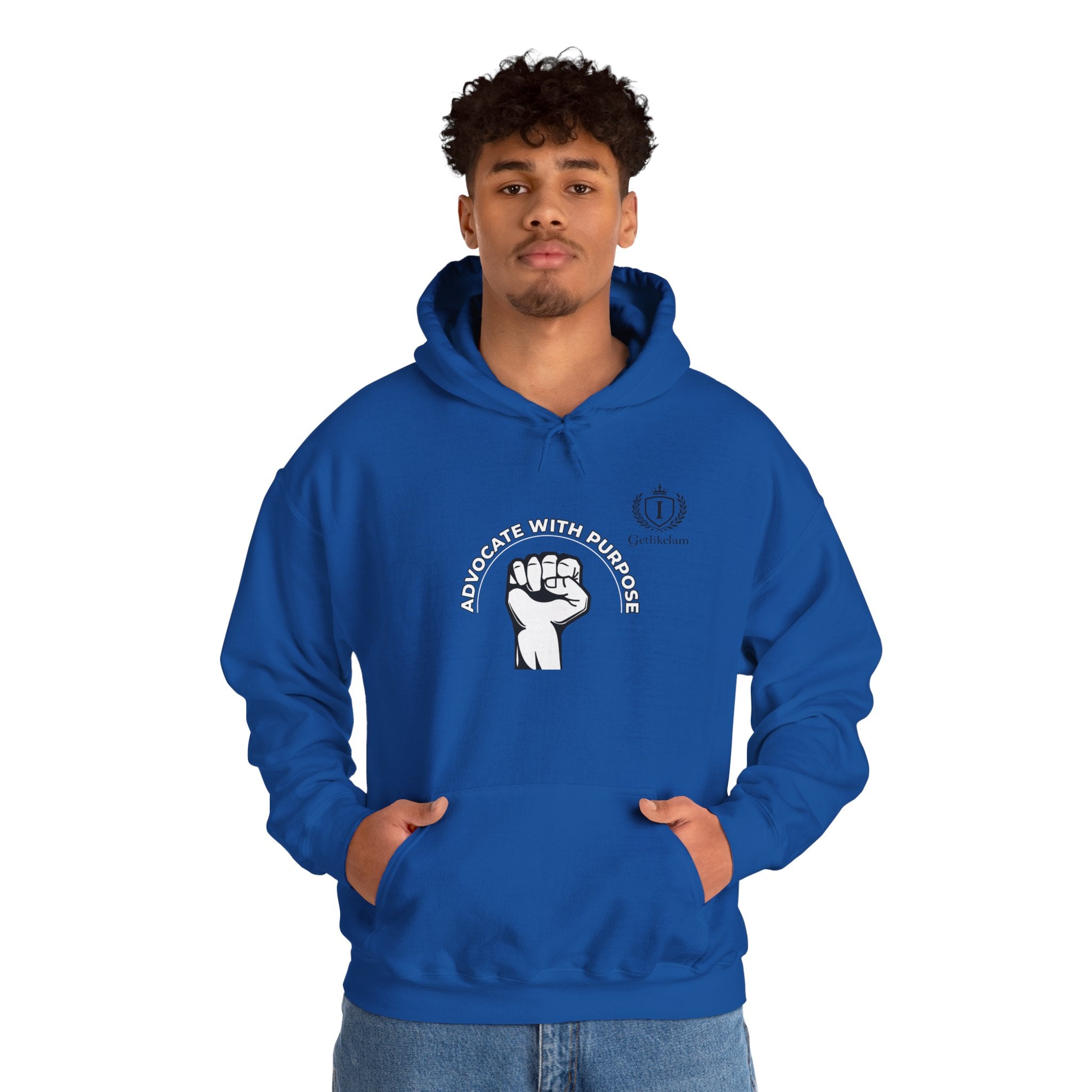 Equal Rights Fist Hoodie — "Together With Purpose" Empowerment Sweatshirt