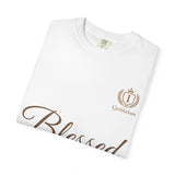 Blessed Script T-Shirt — Inspirational Faith Graphic Tee
