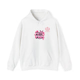 Pretty in Pink Floral Hoodie — Cancer Awareness Comfort Pullover