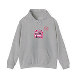 Pretty in Pink Floral Hoodie — Cancer Awareness Comfort Pullover