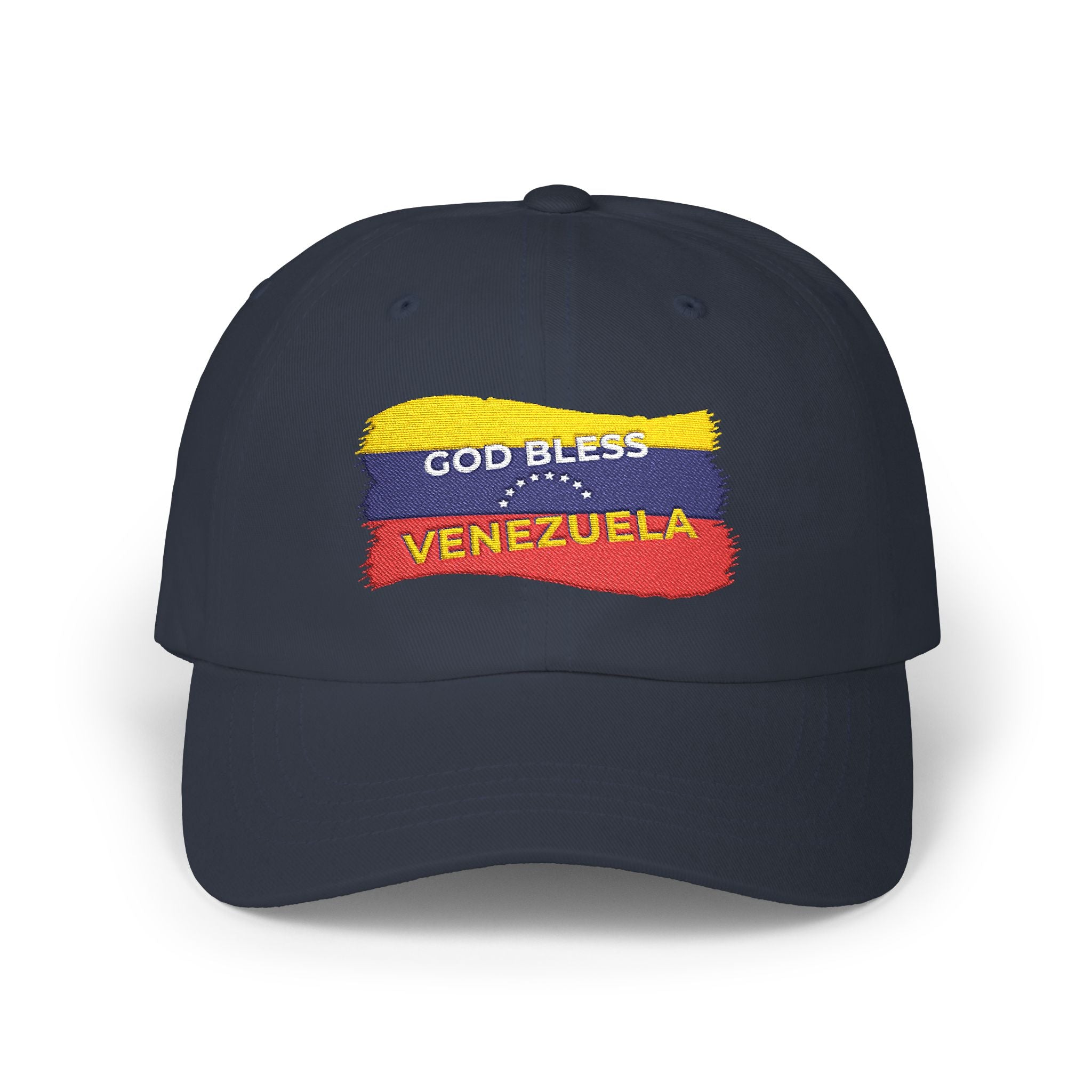 Dad Cap - God Bless Venezuela Embroidered Flag Baseball Hat