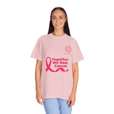Together We Beat Cancer T-Shirt — Cancer Awareness Ribbon Tee