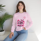 Pink Butterfly 'Pretty Girls Wear Pink' Crewneck Sweatshirt