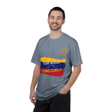 God Bless Venezuela T-Shirt — Venezuelan Flag Brushstroke Tee