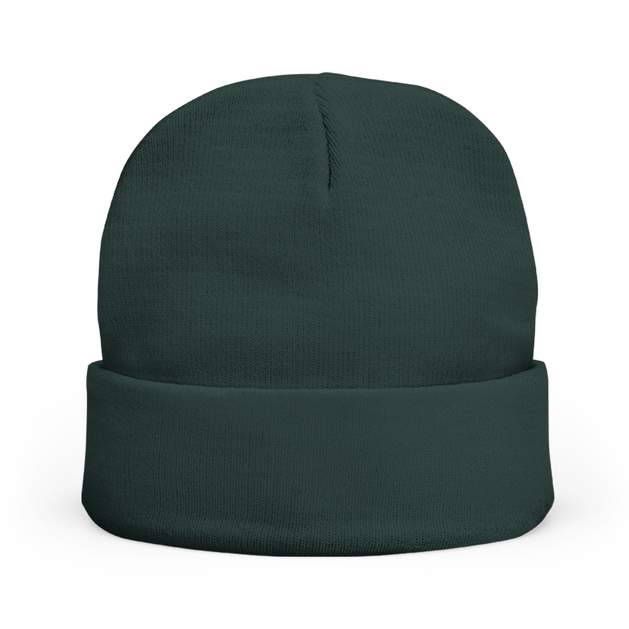 Beanie — "No One Fights Alone" Embroidered Cancer Awareness Knit Cap
