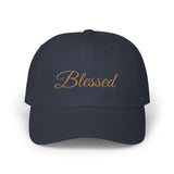 Blessed Embroidered Dad Cap — Classic White Adjustable Baseball Hat