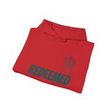 Redeemed Hoodie — Christian Faith Pullover with 'Redeemed' Script