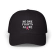 Ball Cap — "No One Fights Alone" Pink Ribbon Cancer Awareness Hat