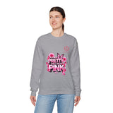 Pink Butterfly 'Pretty Girls Wear Pink' Crewneck Sweatshirt