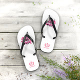 "Pretty Girls Wear Pink" Women's Flip Flops