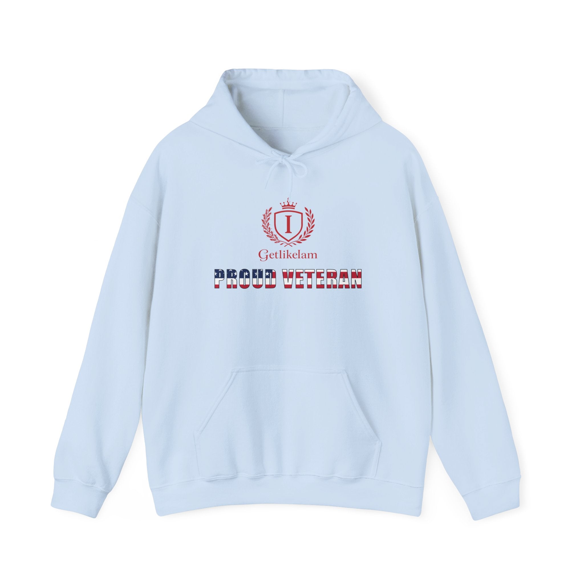 Unisex Hoodie – Patriotic Military Tribute Sweatshirt for Veterans & USA Pride