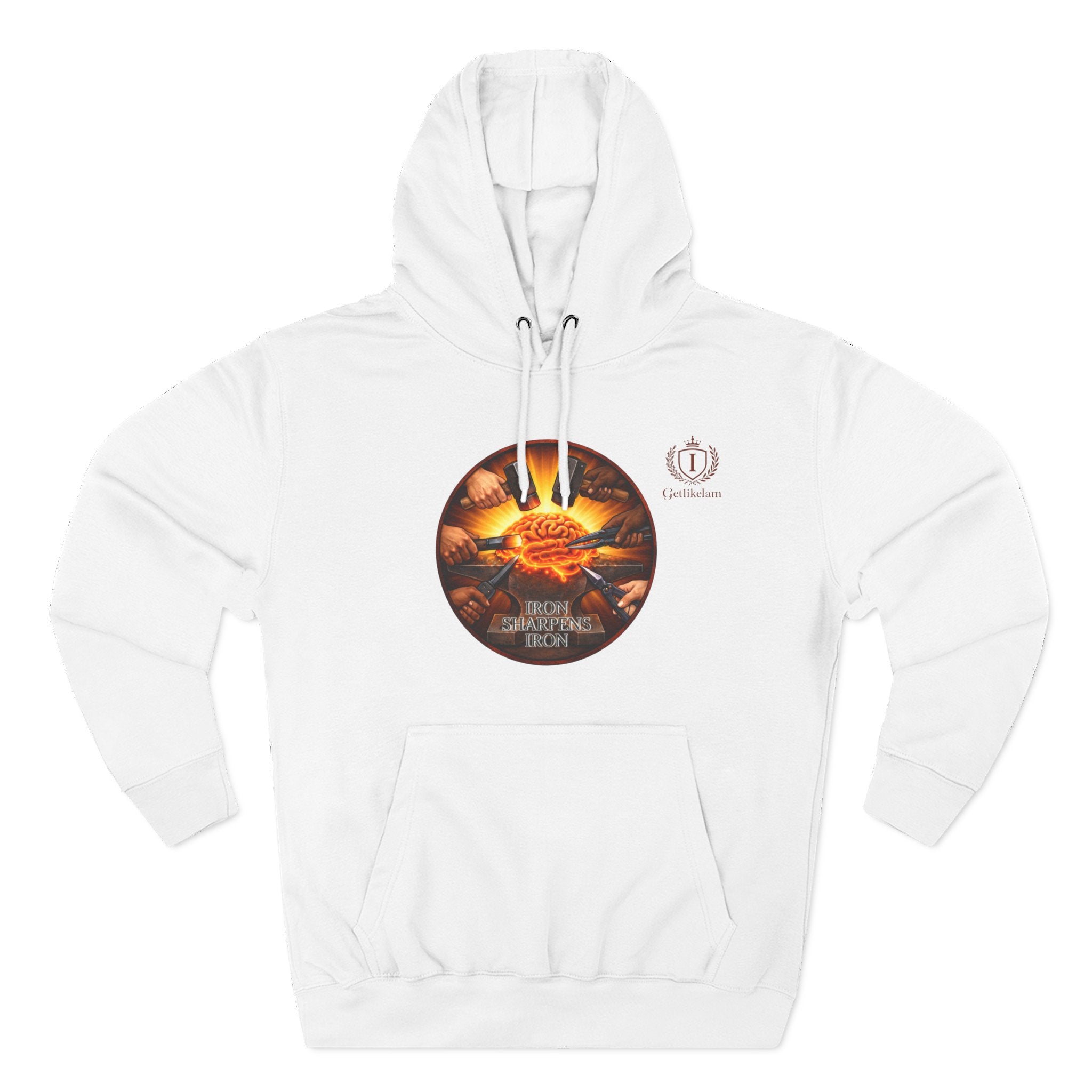 Iron Sharpens Iron - Fleece Hoodie