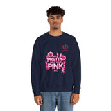 Pink Butterfly 'Pretty Girls Wear Pink' Crewneck Sweatshirt