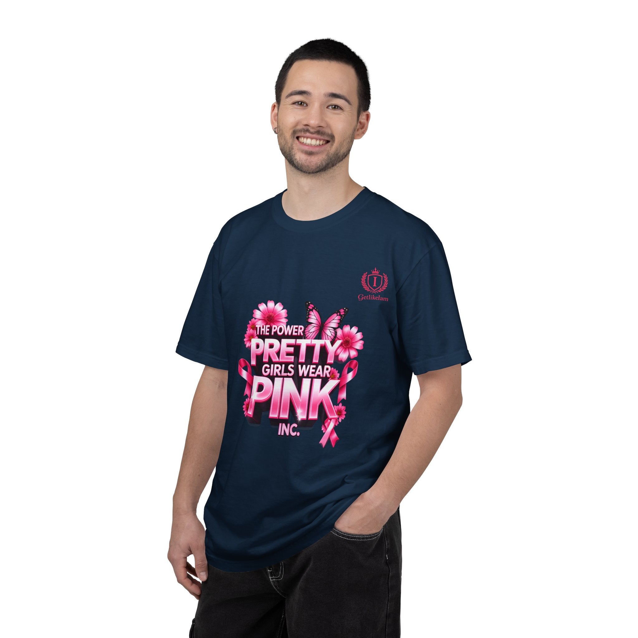 Pretty Girls Wear Pink T-Shirt —  Cancer Awareness Graphic Tee