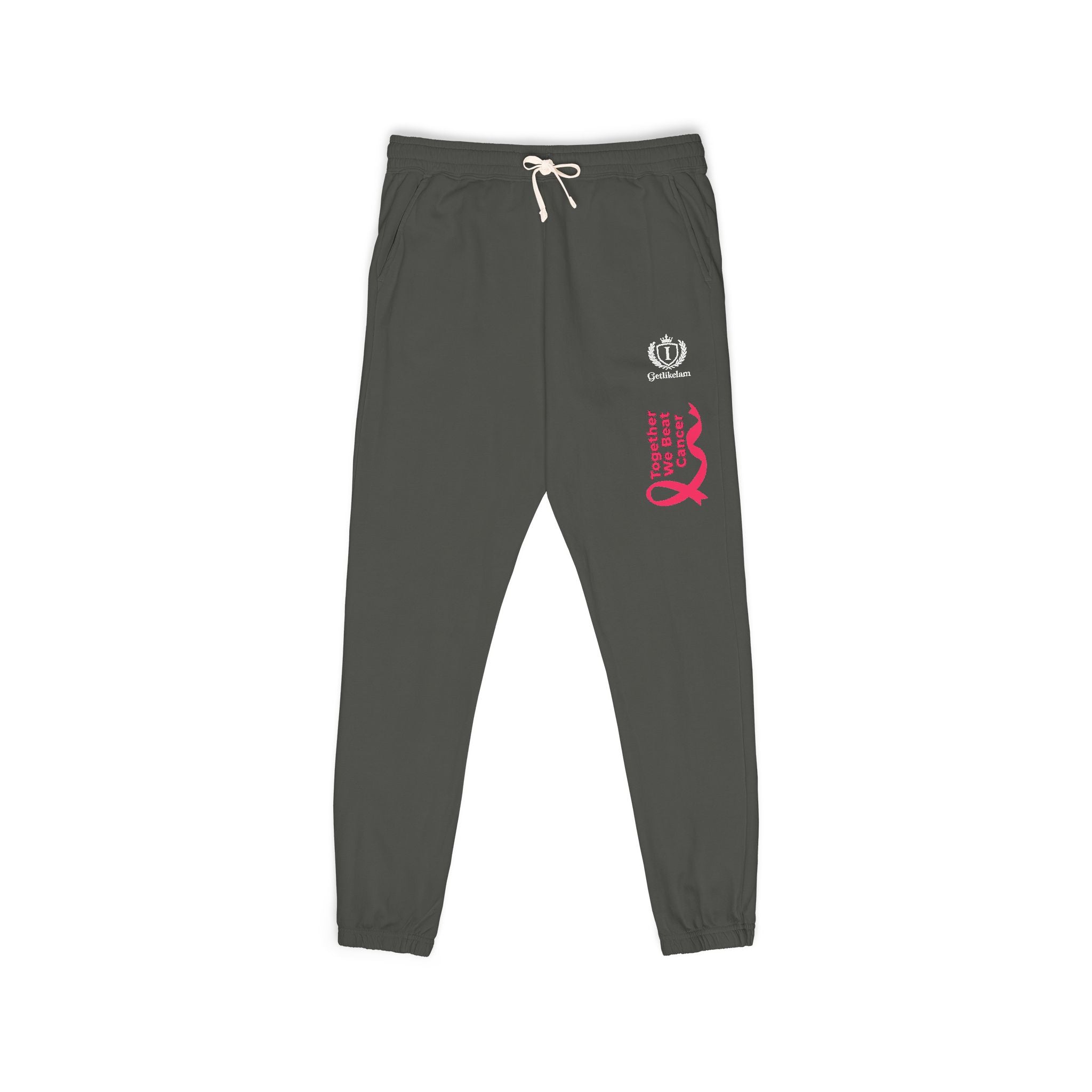 Unisex Garment-Dyed Fleece Sweatpants