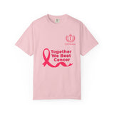 Together We Beat Cancer T-Shirt — Cancer Awareness Ribbon Tee