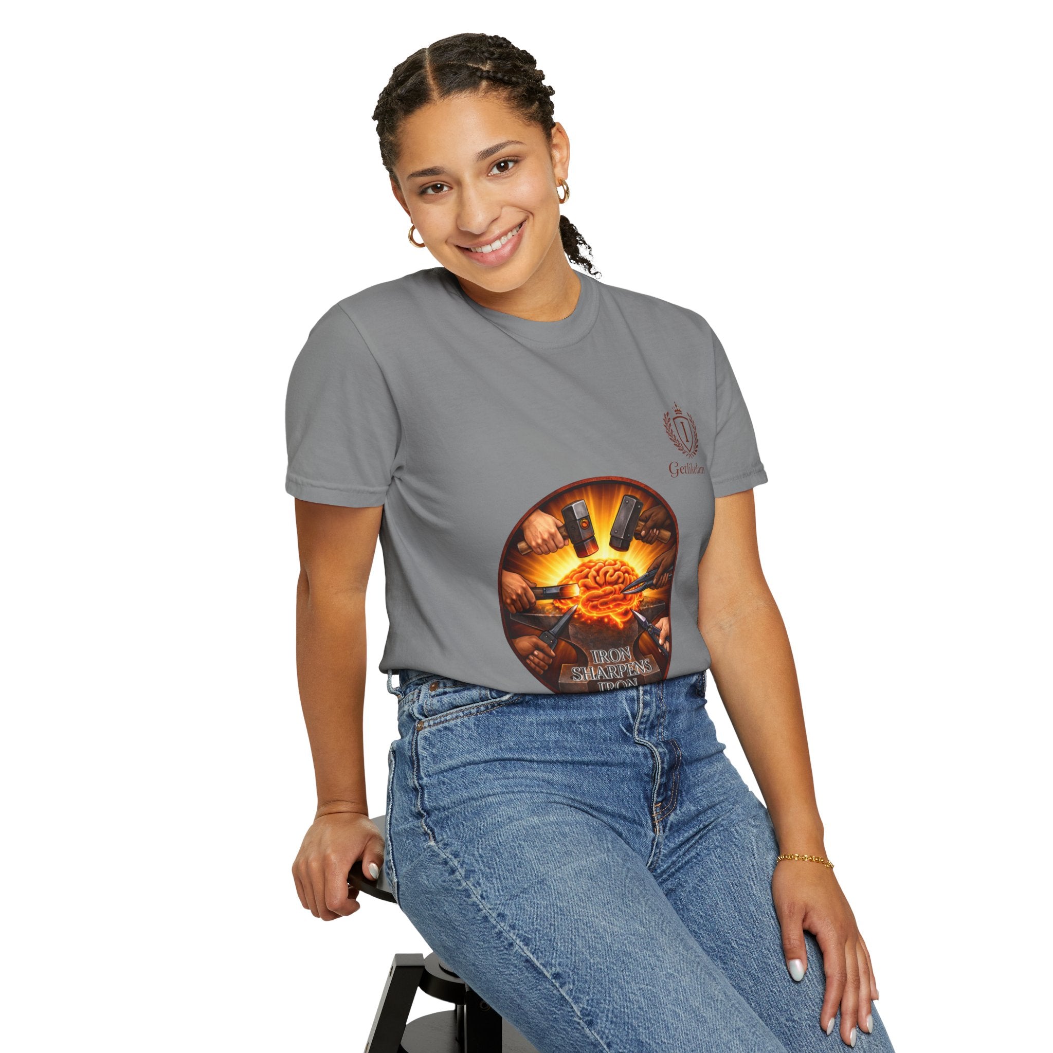 Iron Sharpens Iron Unisex Garment T-shirt