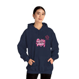 Pretty in Pink Floral Hoodie — Cancer Awareness Comfort Pullover