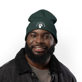 Embroidered "End Of Care With Attitude" Fist Knit Beanie