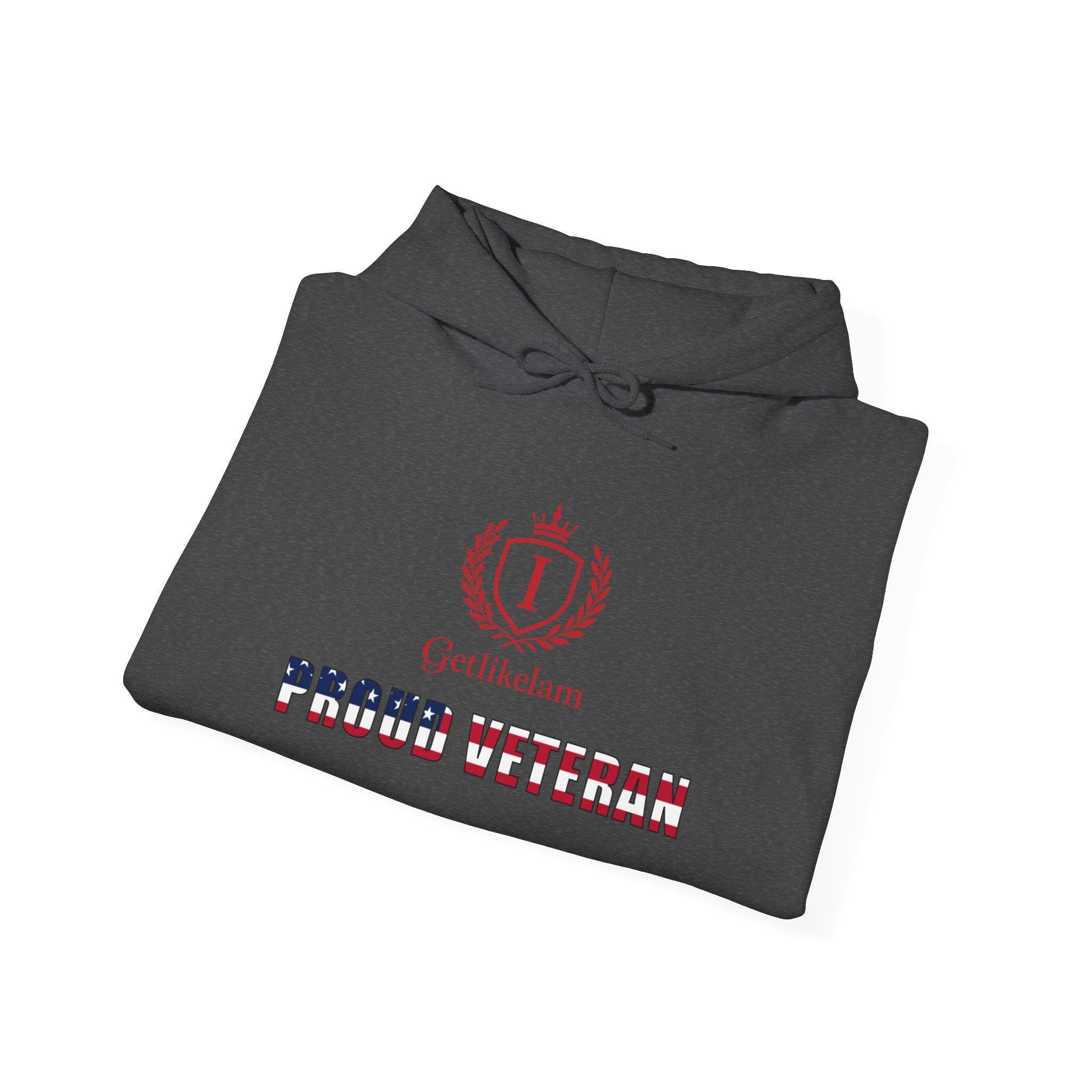 Unisex Hoodie – Patriotic Military Tribute Sweatshirt for Veterans & USA Pride
