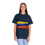 Venezuela Flag T-Shirt — "Dios Bendiga a Venezuela" Patriotic Tee